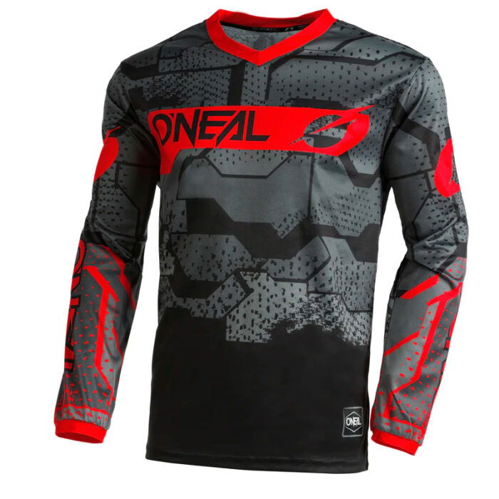 Element Camo Negro/Rojo