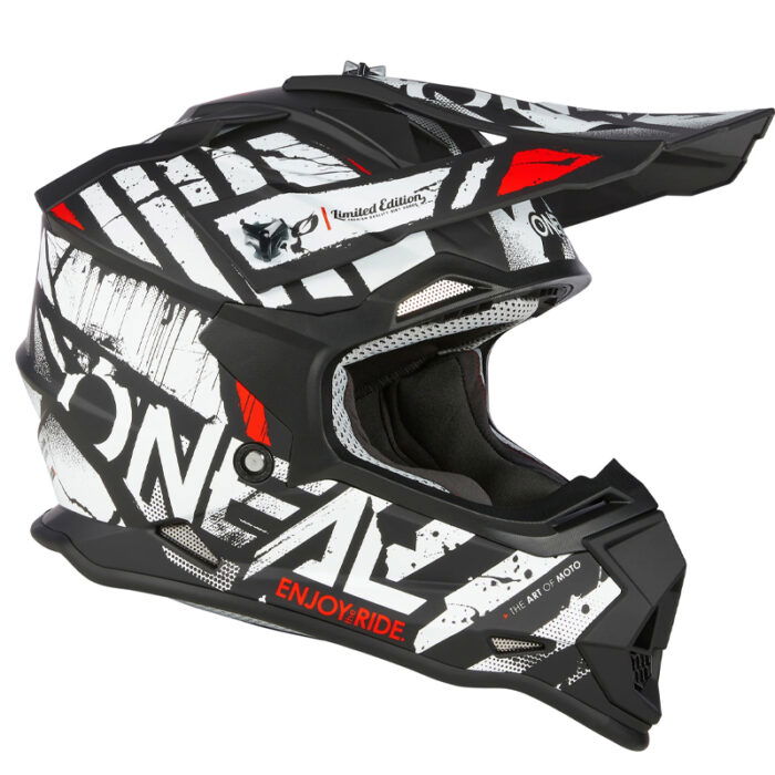 Casco 2 SRS Glitch V.23 Negro/Blanco - Imagen 2