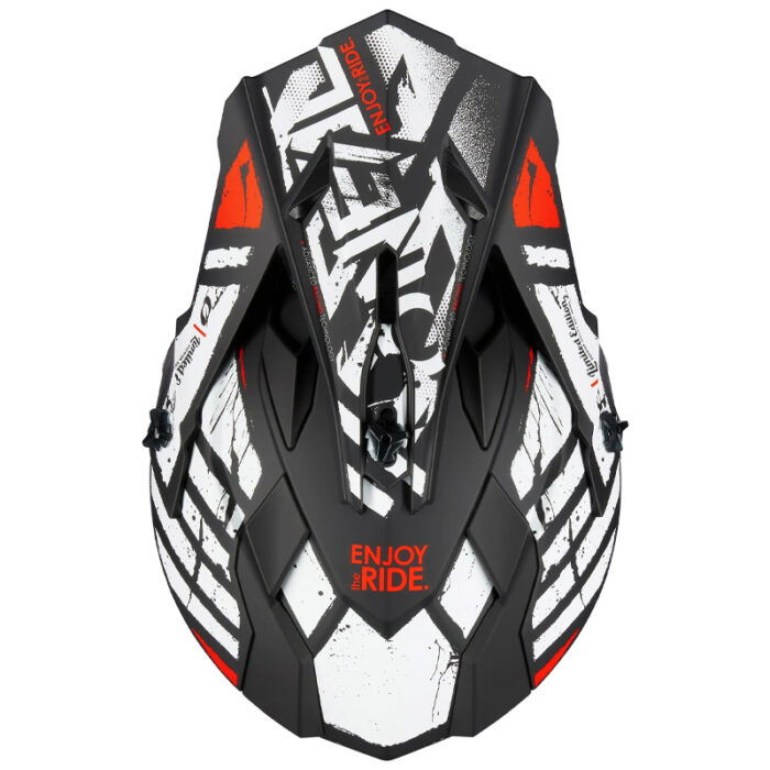 Casco 2 SRS Glitch V.23 Negro/Blanco - Imagen 4
